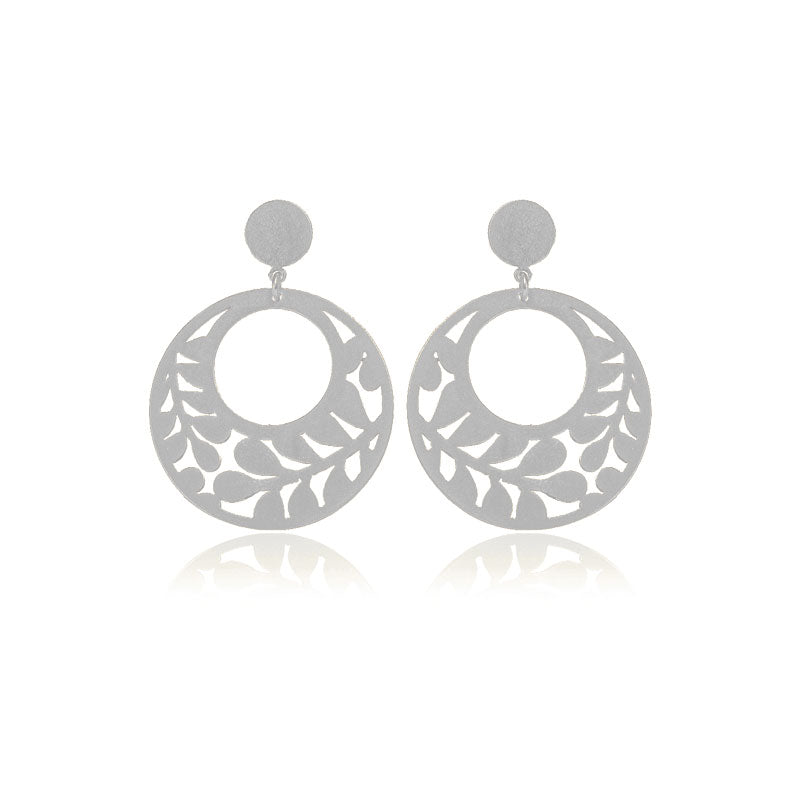 Aretes guaia redondos