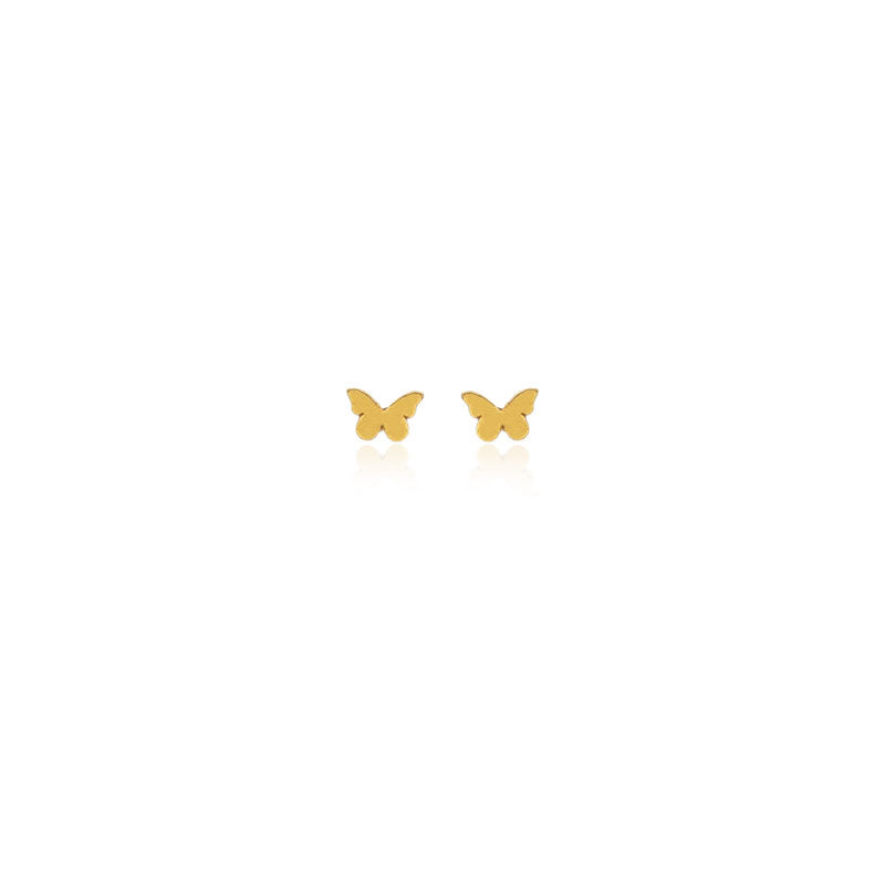 Aretes mini mariposa