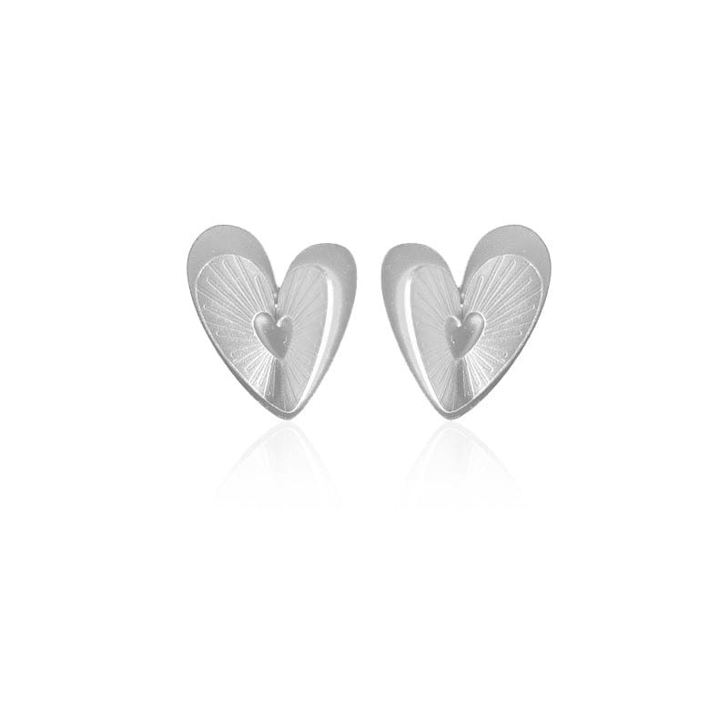 Dicca variation Plateado Aretes Amahi