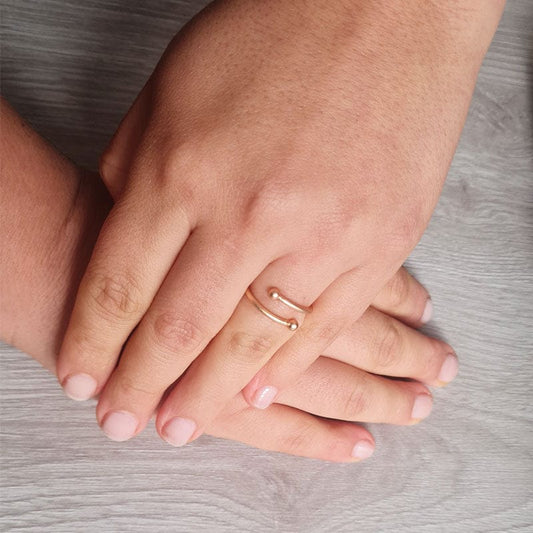 Mi tienda variation Anillo espiral sencillo