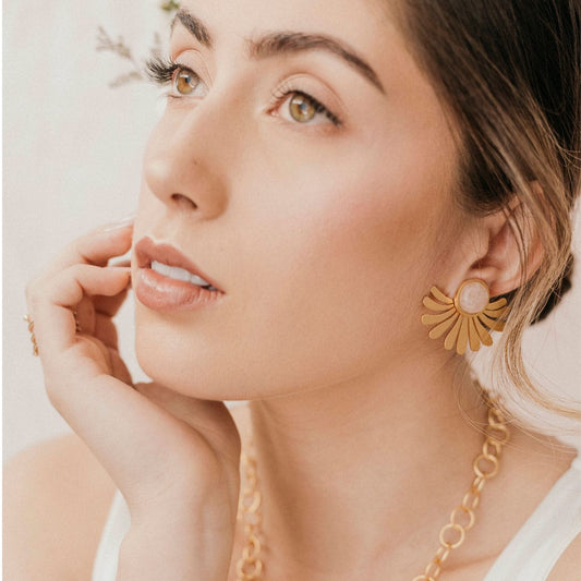 Aretes abanico florescesencia
