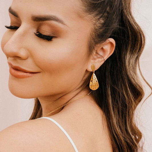 Aretes guaia gota