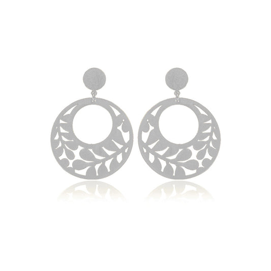 Aretes guaia redondos