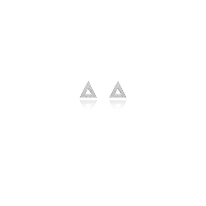 Aretes topo mini triángulo