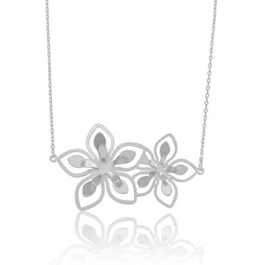 Collar doble flor guaia
