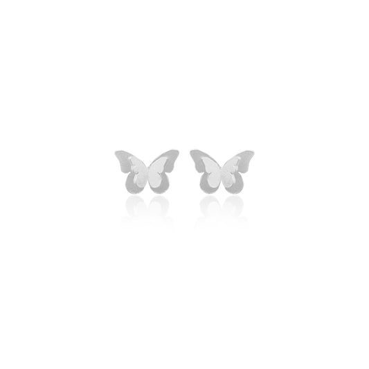 Aretes mariposa doble