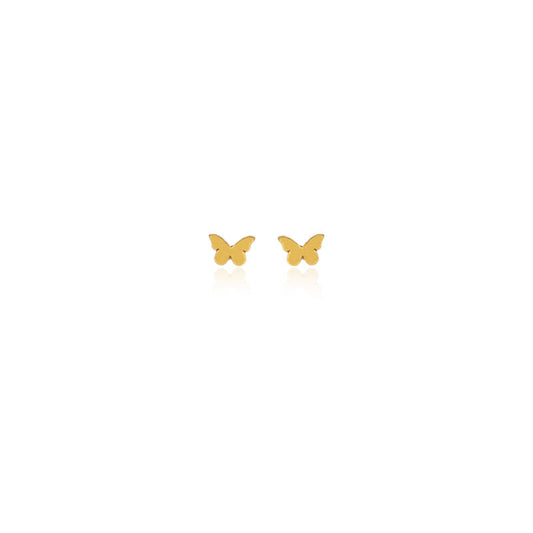 Aretes mini mariposa