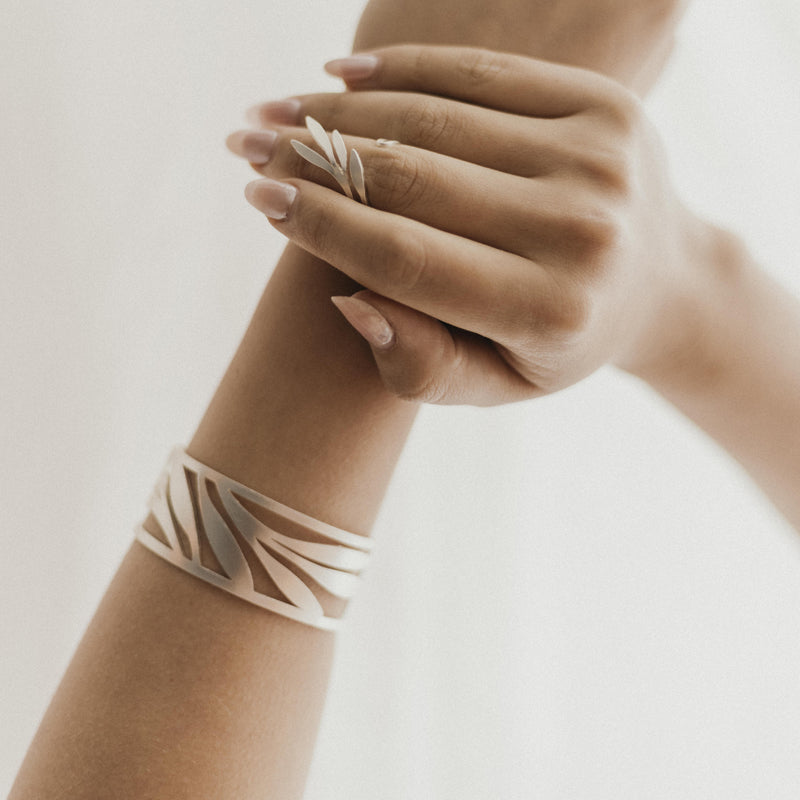 Pulsera Hoja Florescencia