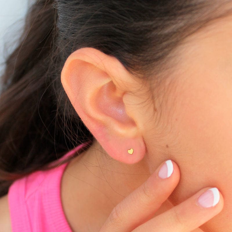 Dicca Aretes mini mini corazón