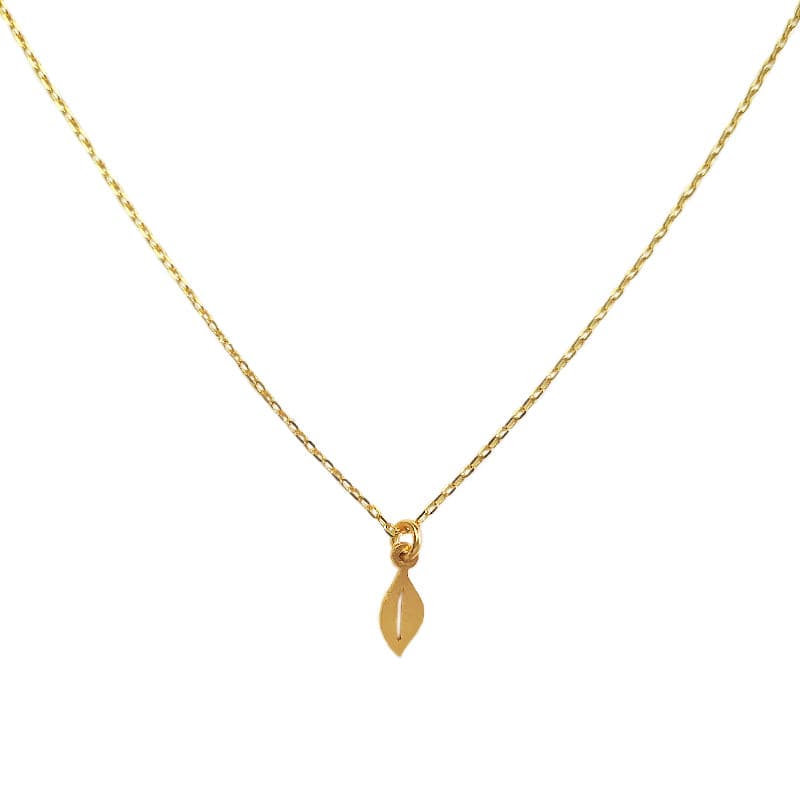 Dicca Collar hoja passiflora