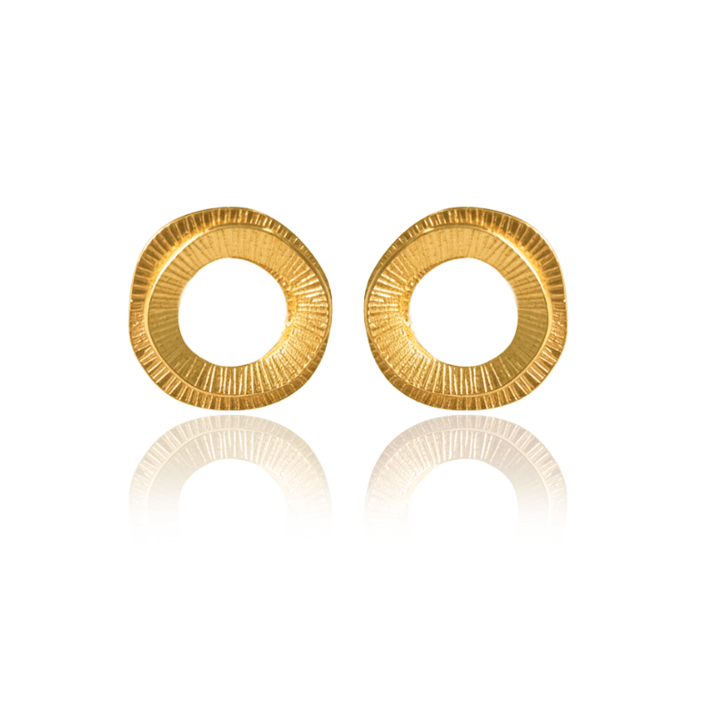 Dicca Dorado Aretes Aurora