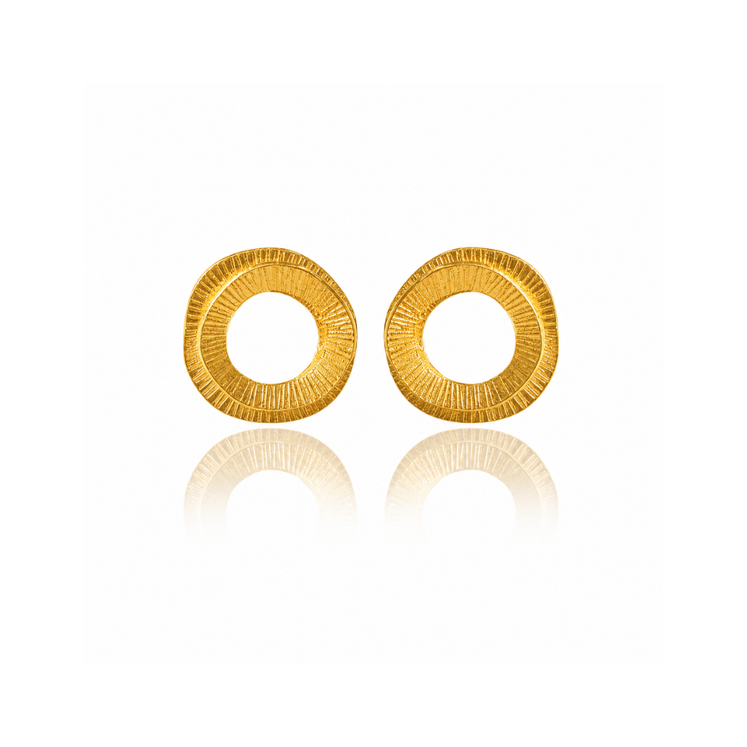 Dicca Dorado Aretes Aurora