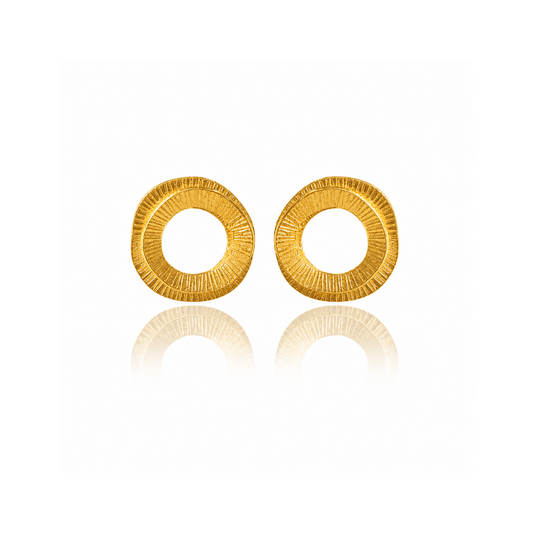 Dicca Dorado Aretes Aurora