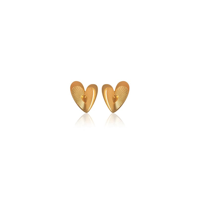 Dicca Dorado Aretes mini Amahi