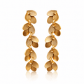 Dicca Dorado Aretes Myrca largos