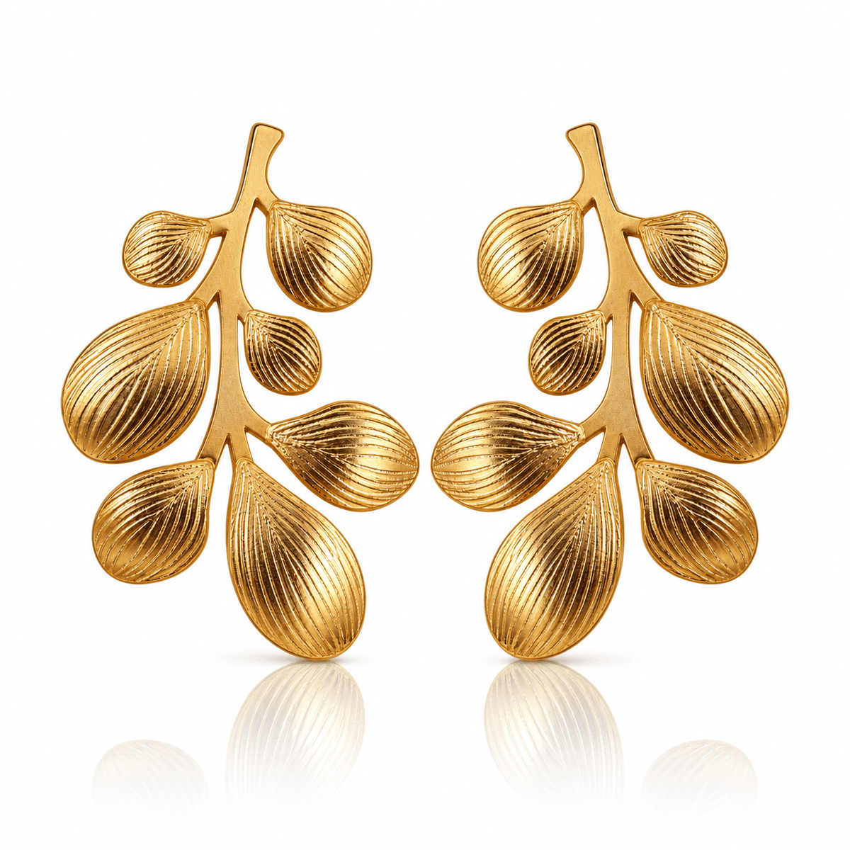 Dicca Dorado Aretes Rama Myrca