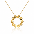 Dicca Dorado Collar Mara redondo