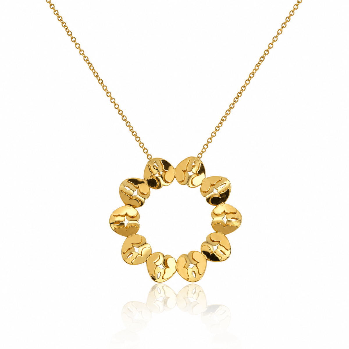 Dicca Dorado Collar Mara redondo