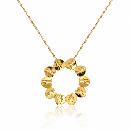 Dicca Dorado Collar Mara redondo
