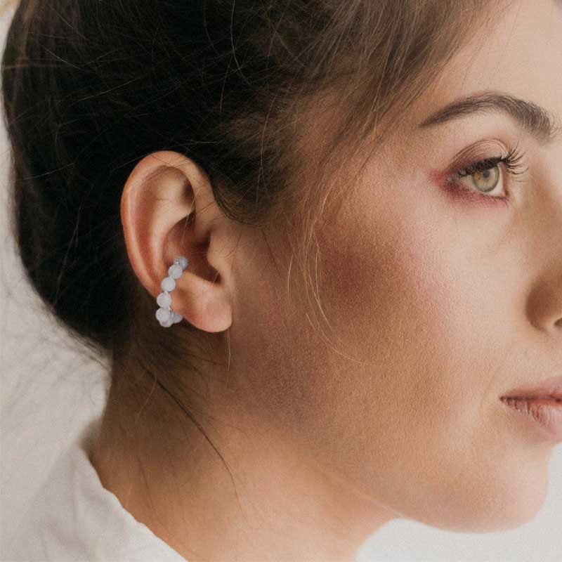 Dicca Earcuff jade gris
