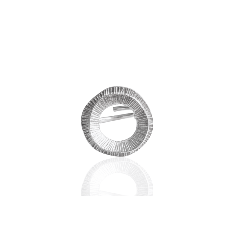 Dicca Plateado Anillo Aurora