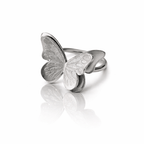 Dicca Plateado Anillo Mara