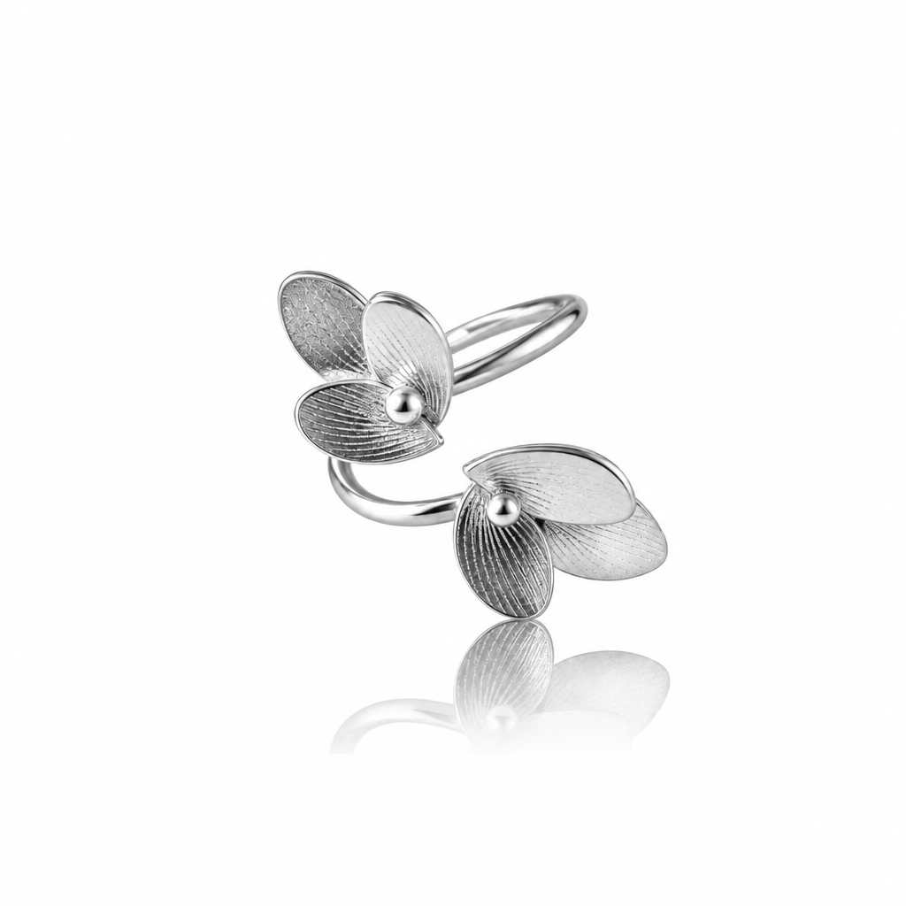 Dicca Plateado Anillo Myrca