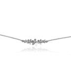 Dicca Plateado Pulsera 5 dijes mini guayacán