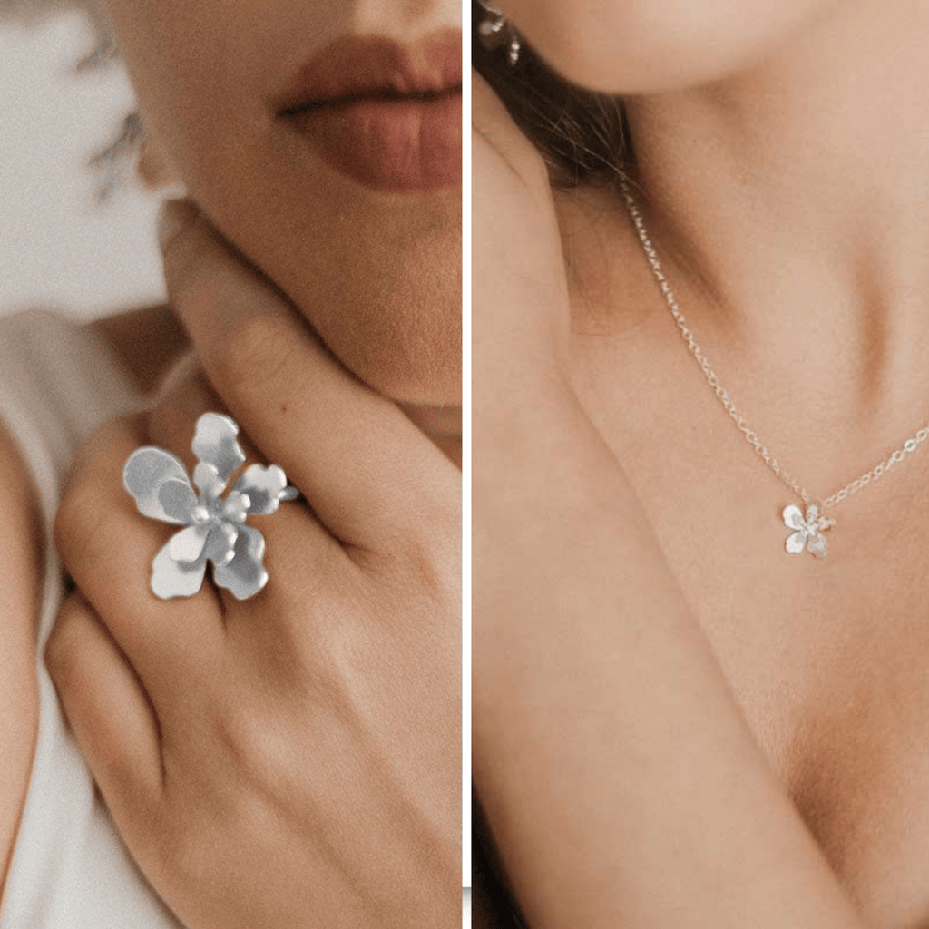 Dicca SET ANILLO MERANIA. Incluye anillo y collar