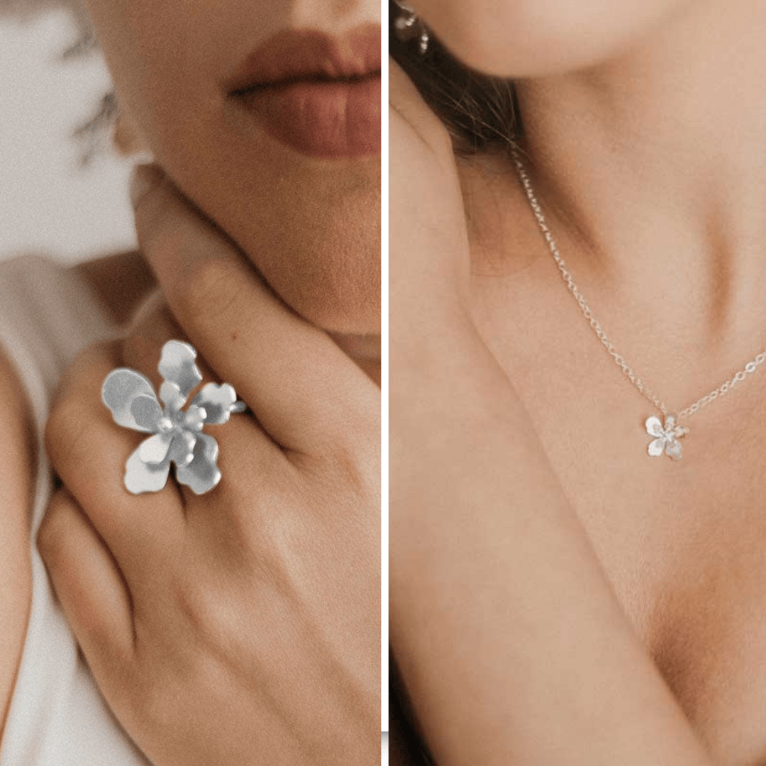 Dicca SET ANILLO MERANIA. Incluye anillo y collar