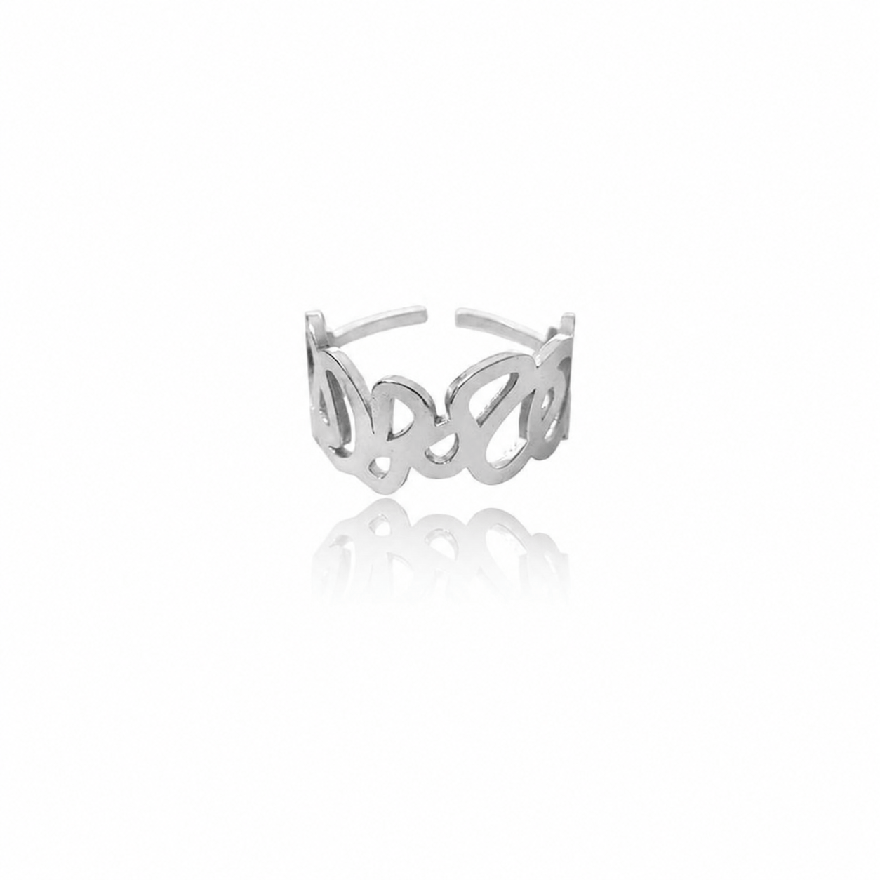 Mi tienda Plateado Anillo Filium