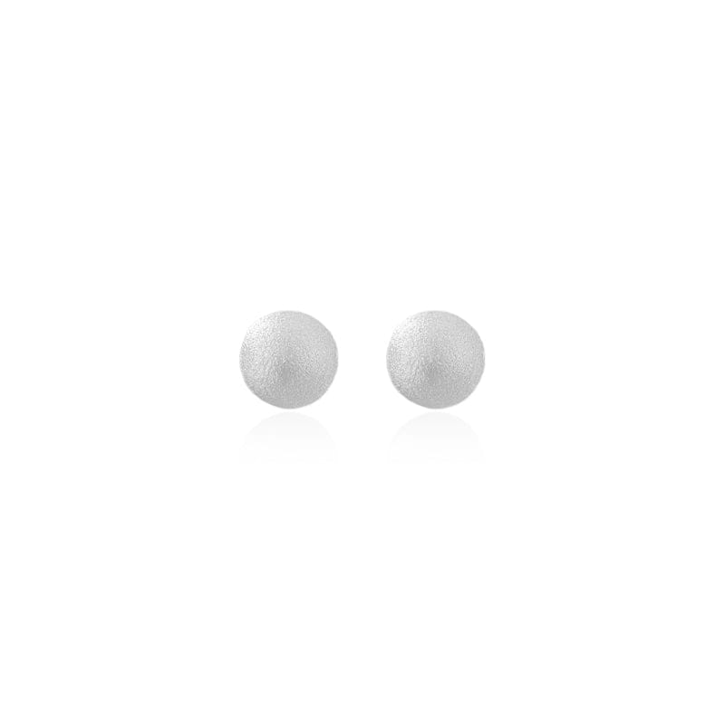 Mi tienda Plateado Aretes Aba