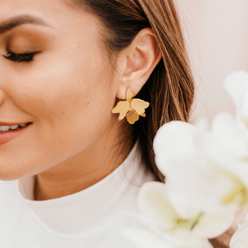 Mi tienda variation Aretes cattleya