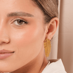 Mi tienda variation Aretes Helecho