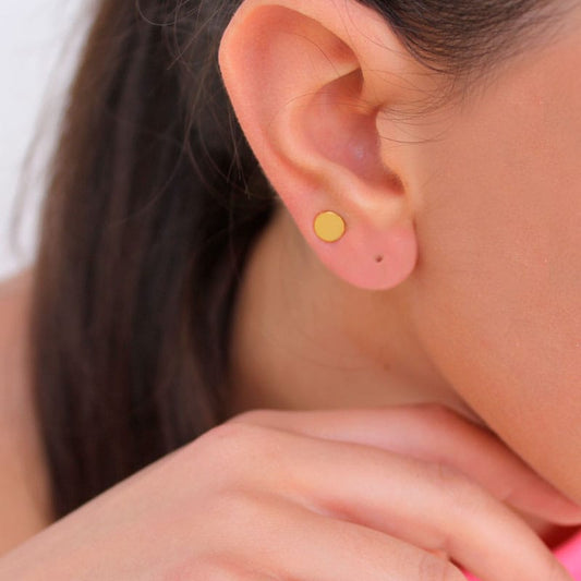 Mi tienda variation Aretes mini círculo