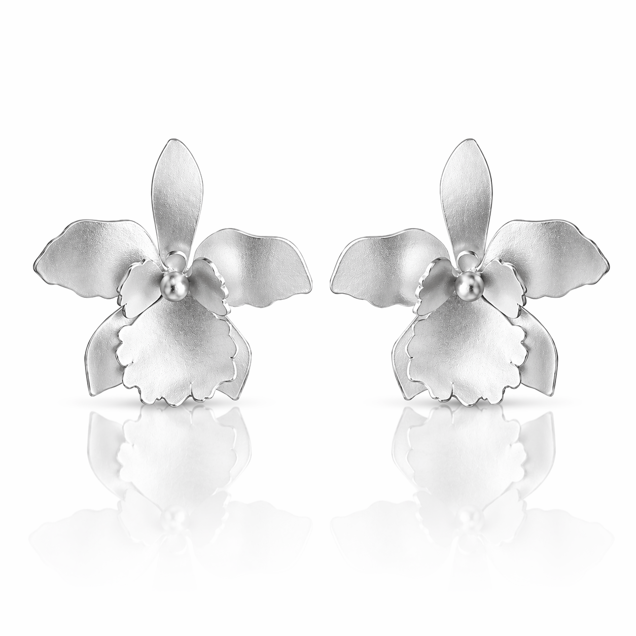 Mi tienda variation Aretes orquídea quadricolor