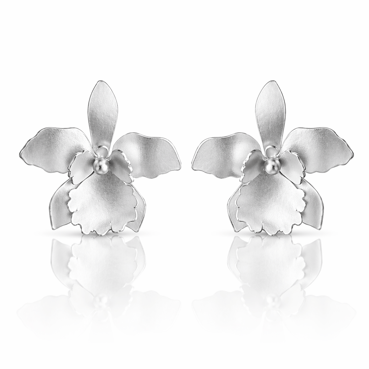 Mi tienda variation Aretes orquídea quadricolor