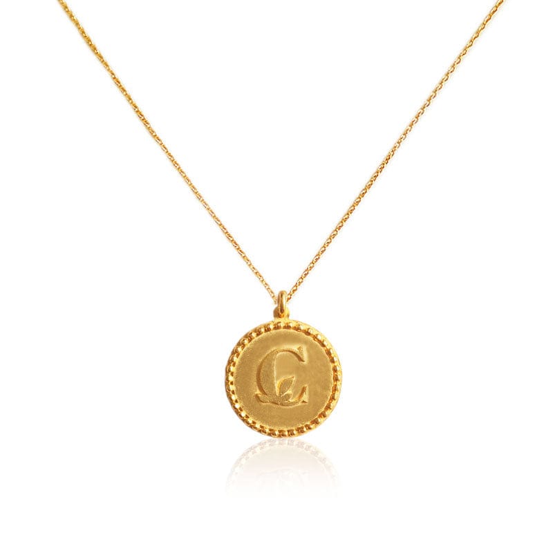 Mi tienda variation C Collar medalla letras