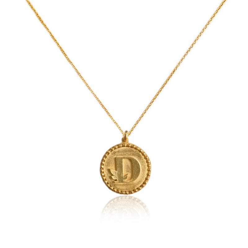 Mi tienda variation D Collar medalla letras