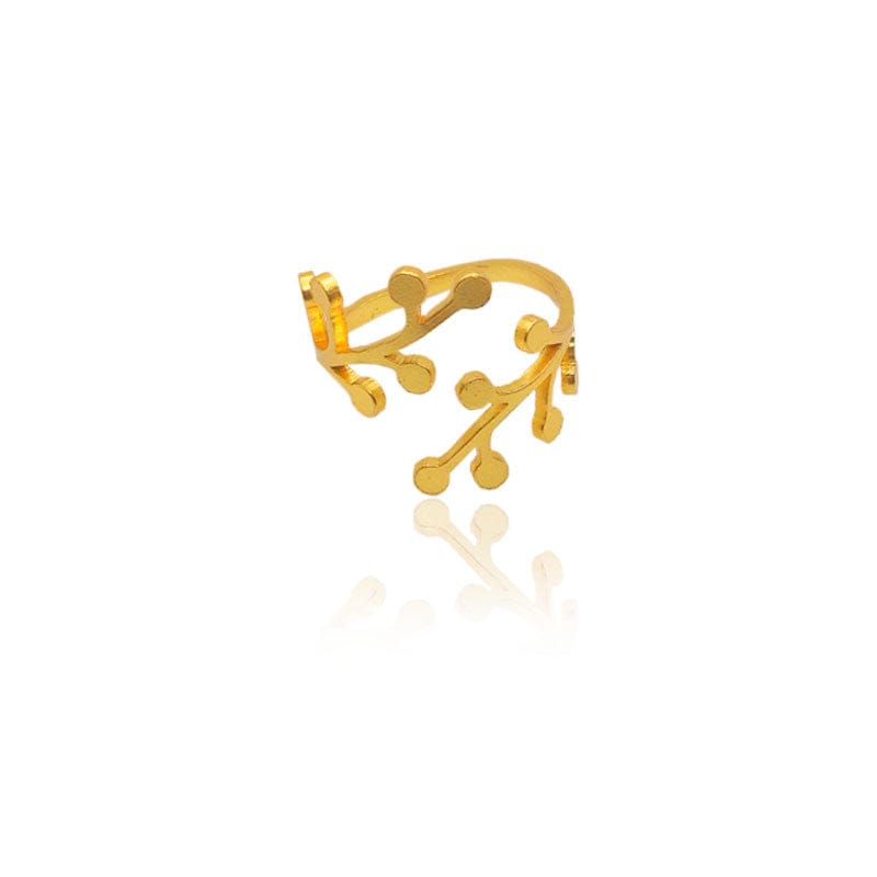 Mi tienda variation Dorado Anillo flor de frailejón