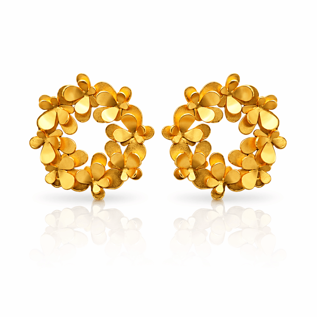 Mi tienda variation Dorado Aretes Aster
