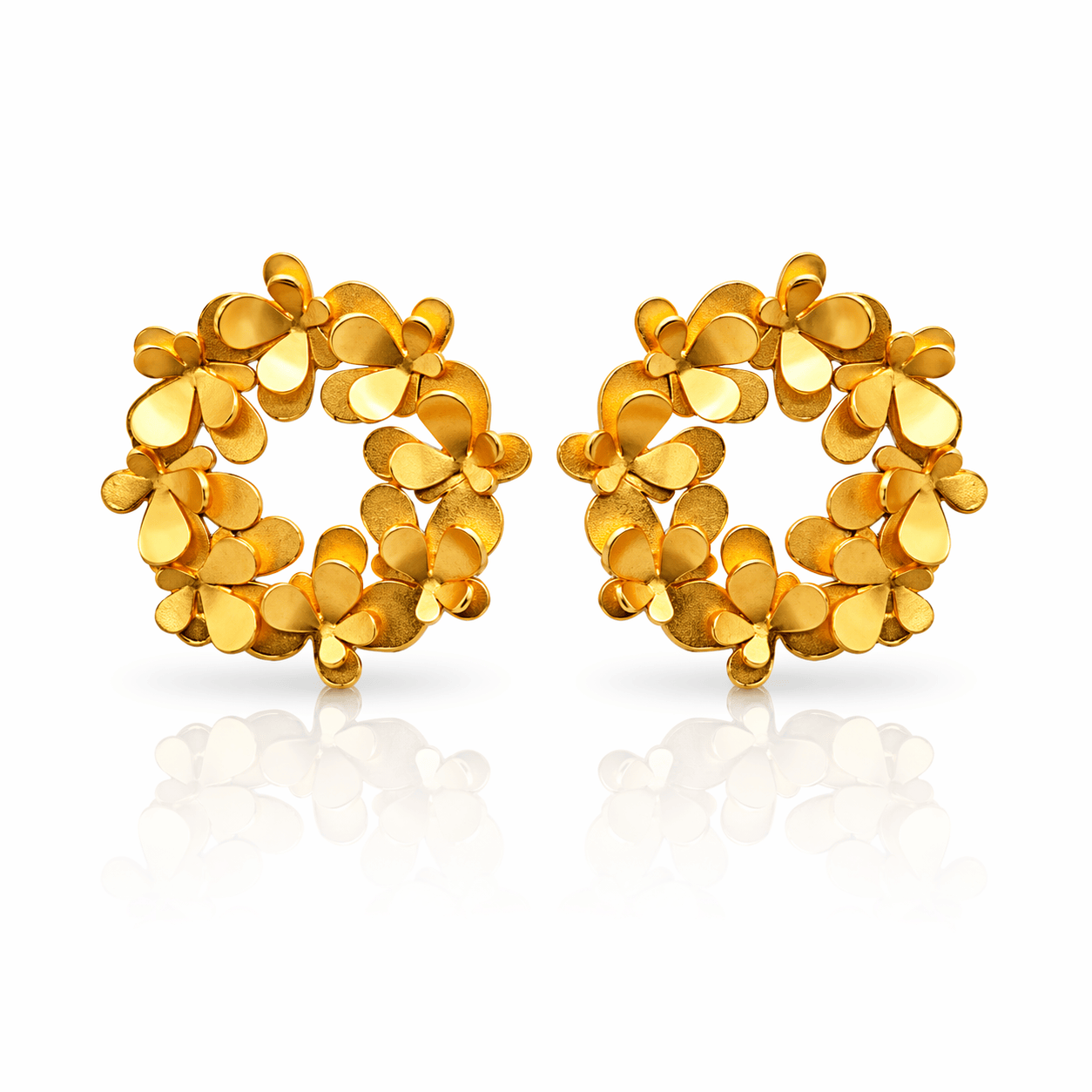 Mi tienda variation Dorado Aretes Aster