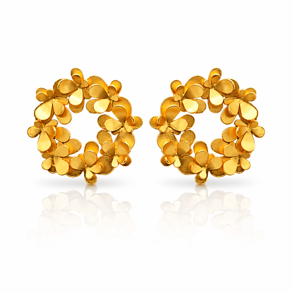 Mi tienda variation Dorado Aretes Aster