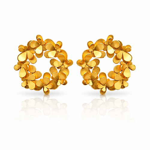 Mi tienda variation Dorado Aretes Aster
