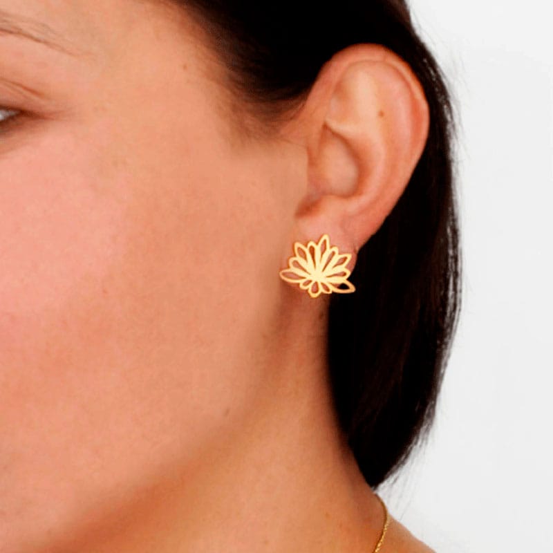 Mi tienda variation Dorado Aretes espeletia