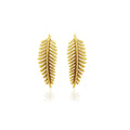 Mi tienda variation Dorado Aretes Helecho