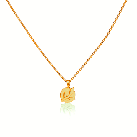 Mi tienda variation Dorado Collar medalla encenillo