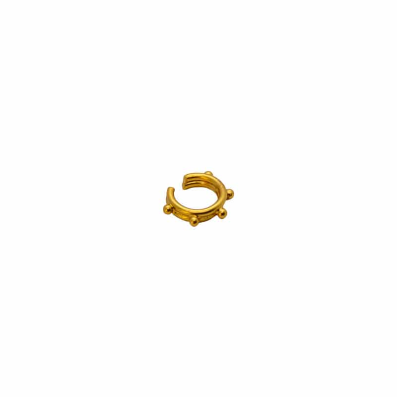 Mi tienda variation Dorado Earcuff Esferas