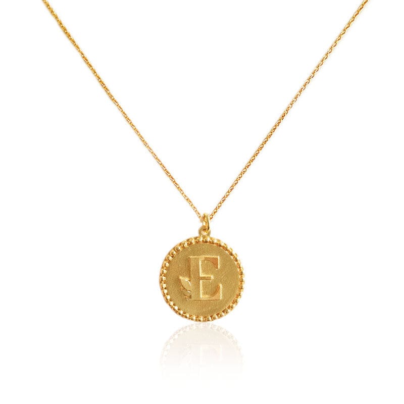 Mi tienda variation E Collar medalla letras