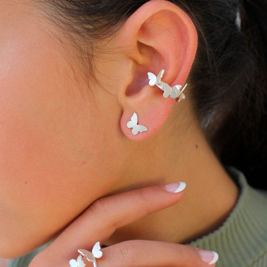 Mi tienda variation Earcuff mariposas